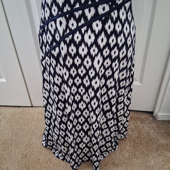 NWT Connected Apparel Black & White Dress    Size 14 - Picture 4 of 15